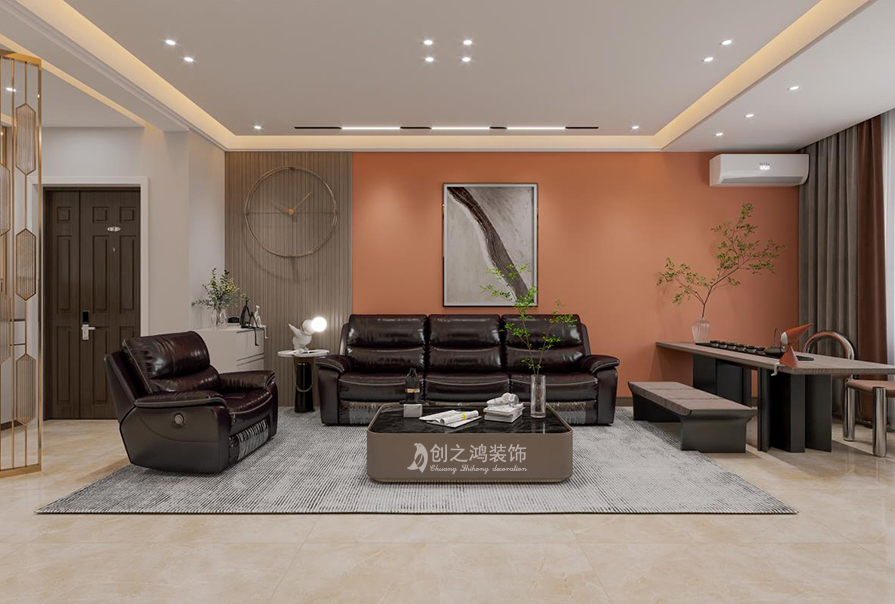 格調(diào)平園130㎡現(xiàn)代簡約風(fēng)格裝修效果圖！