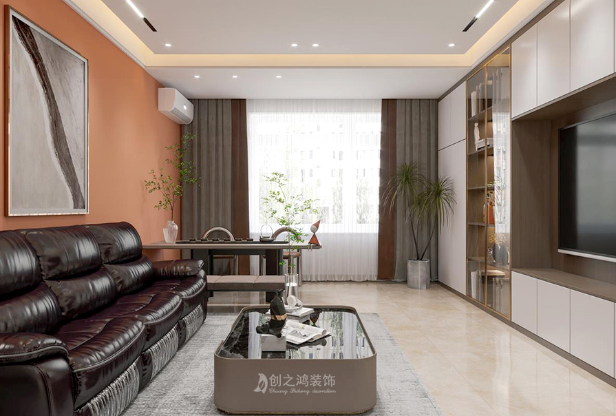 格調(diào)平園130㎡現(xiàn)代簡約風(fēng)格裝修效果圖！