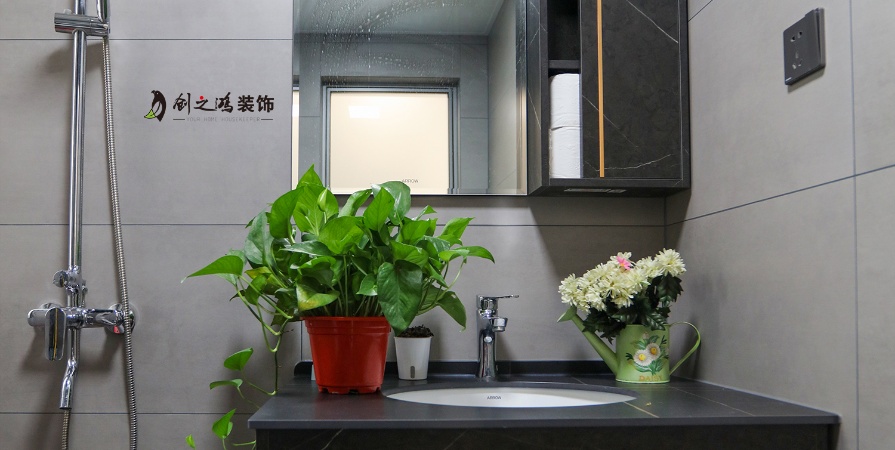 九和府126㎡現代簡約風格三居室裝修案例